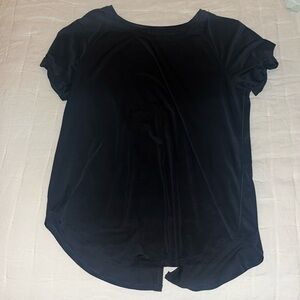 Lululemon Open Up Tie Back Tee